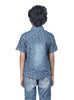 AOP PALM TREE DENIM H/S SHIRT