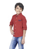 LINEN BLEND BTN DOWN F/S SHIRT