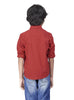 LINEN BLEND BTN DOWN F/S SHIRT