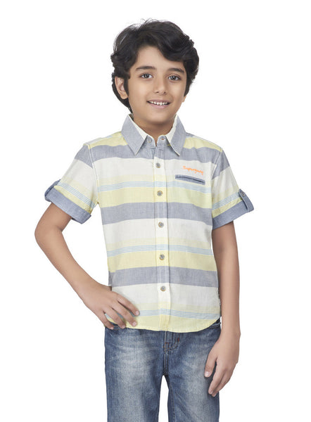 MULTI STRIPES F/S SHIRT