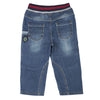 RIBBED  CUT-N-SEW F/L DENIM