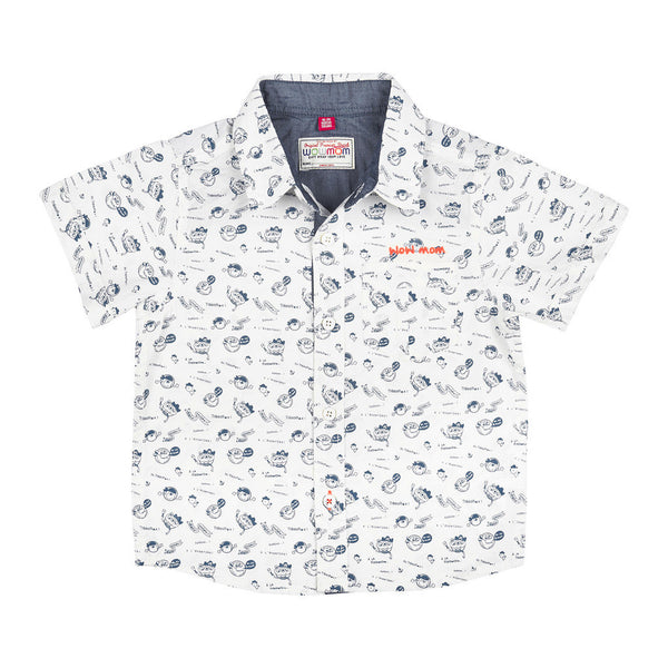 AOP MINI ALIEN H/S SHIRT