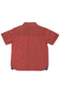 GINGAM CHECKS ORANGE H/S SHIRT