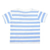 BABY KNIT SET BOYS LITTLE MAN STRIPER+AOP FRONT OPEN F/S WITH PAJAMA