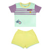 BABY KNIT SET BOYS URBAN DANCE FRONT OPEN F/S WITH PAJAMA