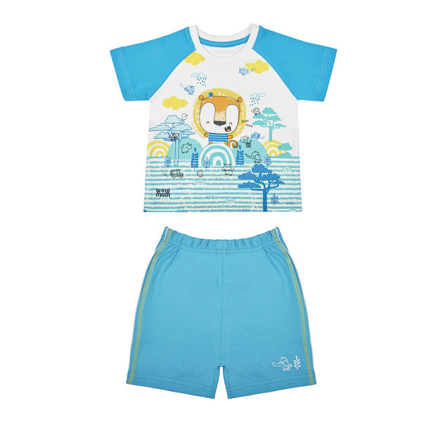 BOYS KNIT SET JUNGLE SAFARI