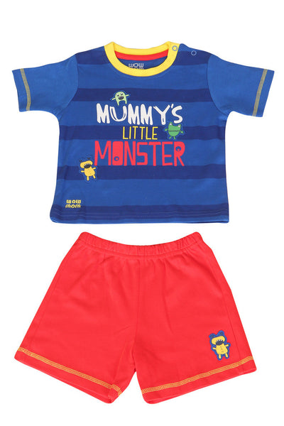 BOYS KNIT SET MUMMYS MONSTER