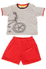 BOYS KNIT SET BOAT GRAPHIC
