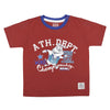ATH.DEPT BOYS KNIT SET H/S WITH SHORTS