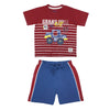 GRAND PRIX BOYS KNIT SET H/S WITH SHORTS