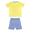 DINOSAUR BOYS KNIT SET H/S WITH SHORTS