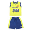 AFRICA SAFARI BOYS KNIT SET S/L WITH SHORTS