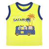 AFRICA SAFARI BOYS KNIT SET S/L WITH SHORTS