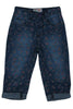 AOP FLORAL F/L DENIM