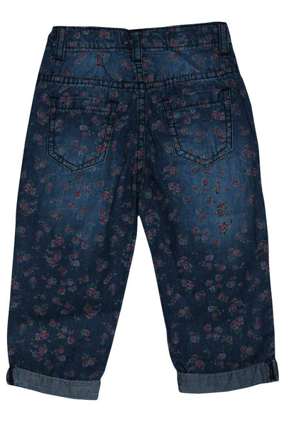 AOP FLORAL F/L DENIM