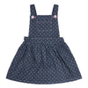 SILKY DENIM POLKA AOP DUNGREE WITH TEE