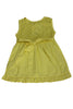 AOP POLKA WITH LACE  SLV LESS FROCK