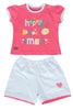 GIRLS KNIT SET HAPPY TO BEE ME