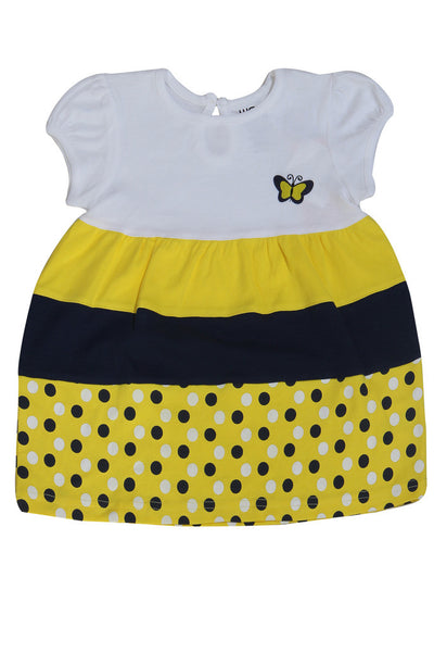 GIRLS KNIT LAYERED DRESS