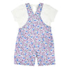 AOP FLORAL HALF DUNGREE WITH TEE