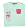 I LOVE CARROT GIRLS KNIT SET CAP SLV WITH SHORTS