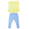 AOP STAR GIRLS KNIT SET CAP SLV WITH LEGGING