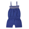 JUMPSUIT WITH SMOCKING SLV LESS